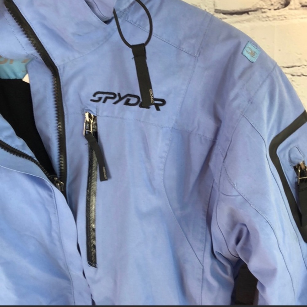 Spyder Dermizax 20,000 mm Insulated Blue Jacket Large - Picture 5 of 8
